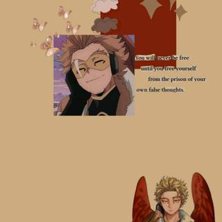 Hawks MHA iPhone wallpaper