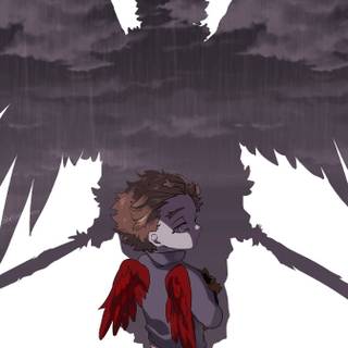 Hawks MHA iPhone wallpaper