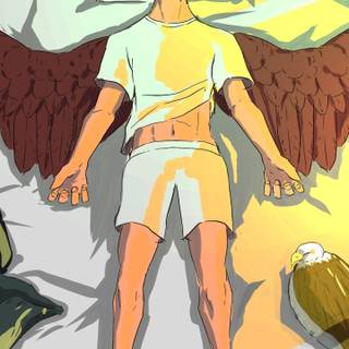 Hawks MHA iPhone wallpaper