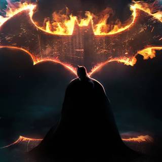 Dark Batman phone wallpaper