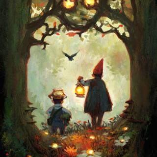Over the Garden Wall iPhone wallpaper