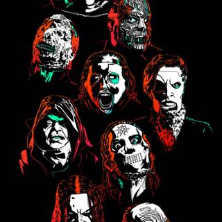 Slipknot logo iPhone wallpaper
