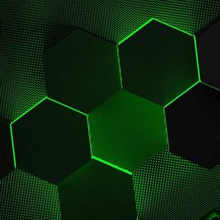 Green gaming phone wallpaper