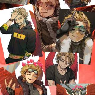 Hawks MHA iPhone wallpaper