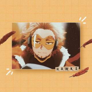 Hawks MHA iPhone wallpaper