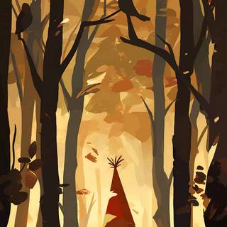 Over the Garden Wall iPhone wallpaper