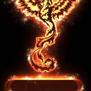 Free Fire logo phone wallpaper