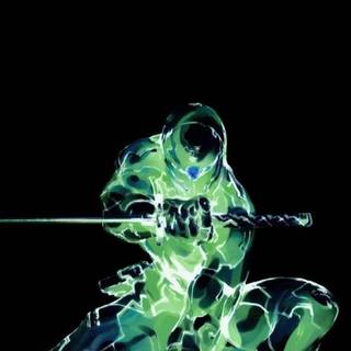 Green gaming phone wallpaper