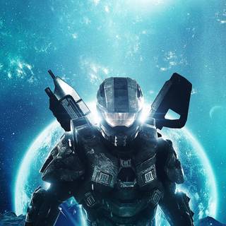 Green gaming phone wallpaper