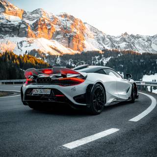 McLaren 765LT phone wallpaper