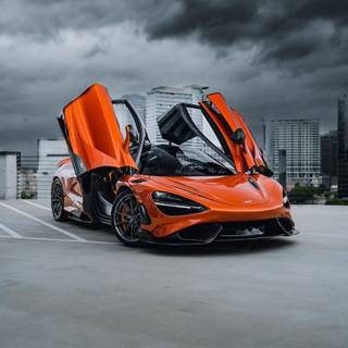 McLaren 765LT phone wallpaper