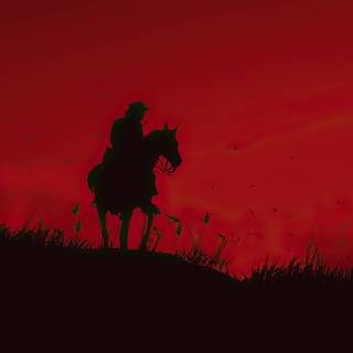Phone RDR2 wallpaper