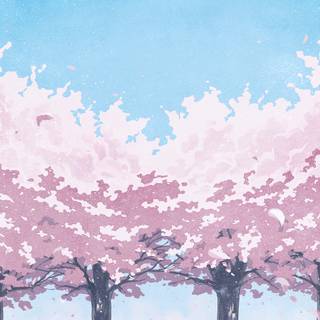 Anime scenary iPhone wallpaper