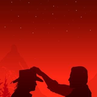 Phone RDR2 wallpaper