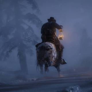 Phone RDR2 wallpaper