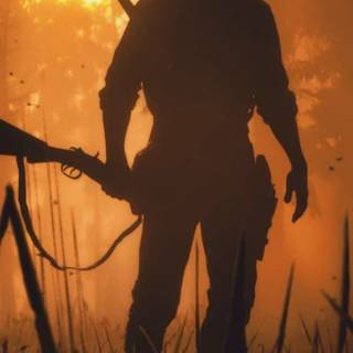 Phone RDR2 wallpaper