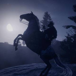 Phone RDR2 wallpaper