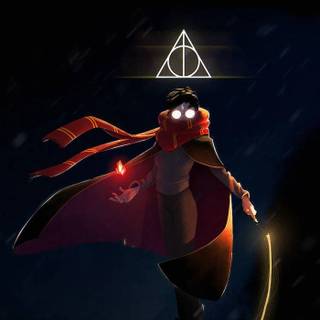 Harry Potter and The Deathly Hallows phone wallpaper