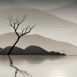 White abstract phone wallpaper