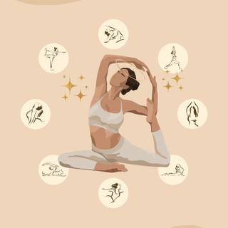 Yoga iPhone wallpaper