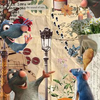 Ratatouille phone wallpaper