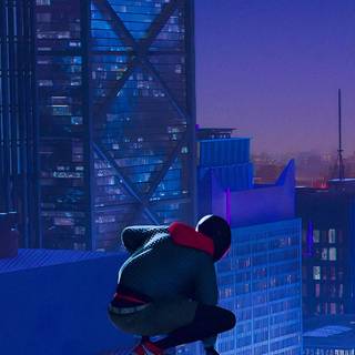 Miles Morales iPhone X wallpaper