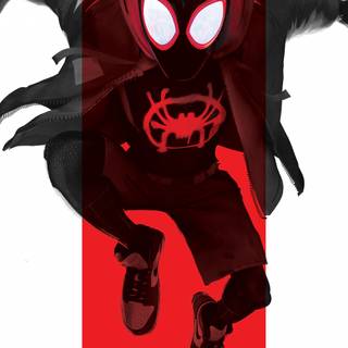 Miles Morales iPhone X wallpaper
