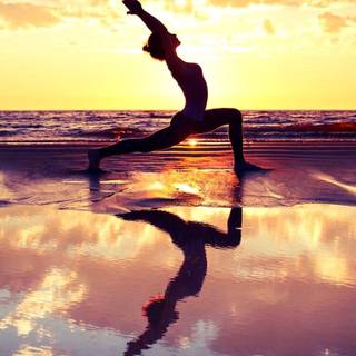 Yoga iPhone wallpaper
