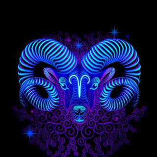 Aries Zodiac sign wallpaper