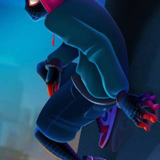 Miles Morales iPhone X wallpaper