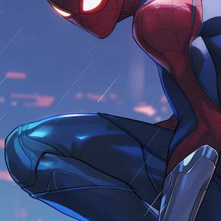 Miles Morales iPhone X wallpaper