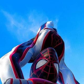 Miles Morales iPhone X wallpaper