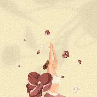 Yoga iPhone wallpaper