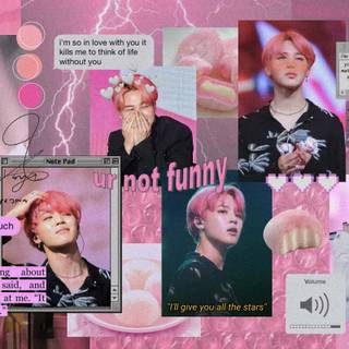 BTS collage desktop wallpaper