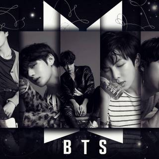 BTS collage desktop wallpaper