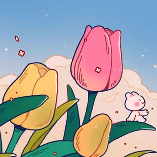 Art aesthetic desktop wallpaper