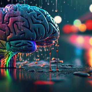 Brain desktop wallpaper