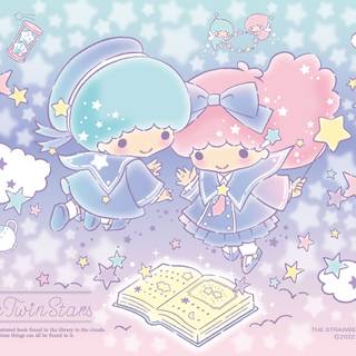 Little Twin Stars desktop wallpaper