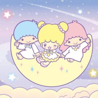 Little Twin Stars desktop wallpaper