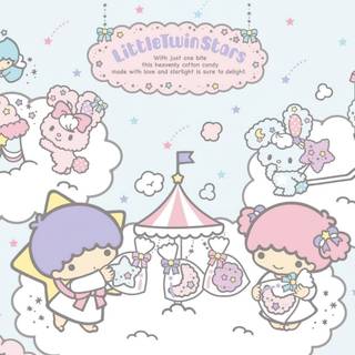 Little Twin Stars desktop wallpaper