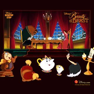 Beauty and The Beast desktop wallpaper