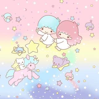 Little Twin Stars desktop wallpaper