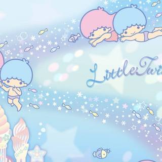 Little Twin Stars desktop wallpaper