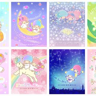 Little Twin Stars desktop wallpaper