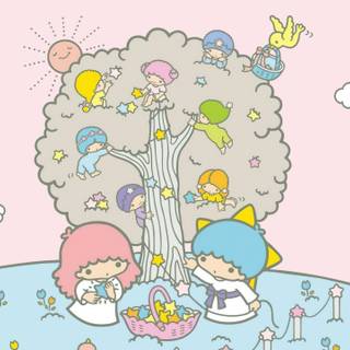 Little Twin Stars desktop wallpaper