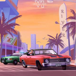 GTA 6 mobile wallpaper