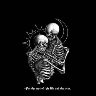 Skeleton mobile wallpaper