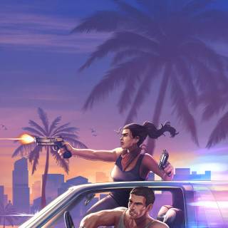 GTA 6 mobile wallpaper