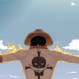 Ace One Piece mobile wallpaper