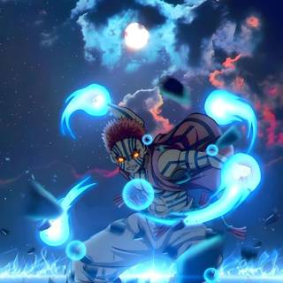 Akaza mobile wallpaper